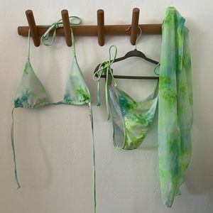 Bikini with wrap